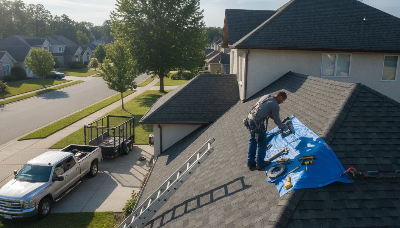 Trusted Storm Damage Roof Repair for Urbana Homes & Businesses